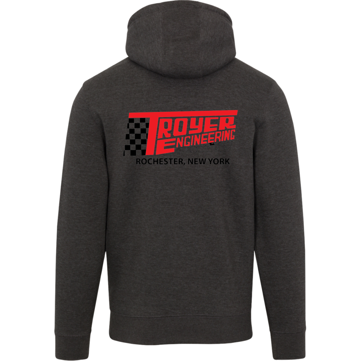 Troyer Engineering Hoodie Full Back