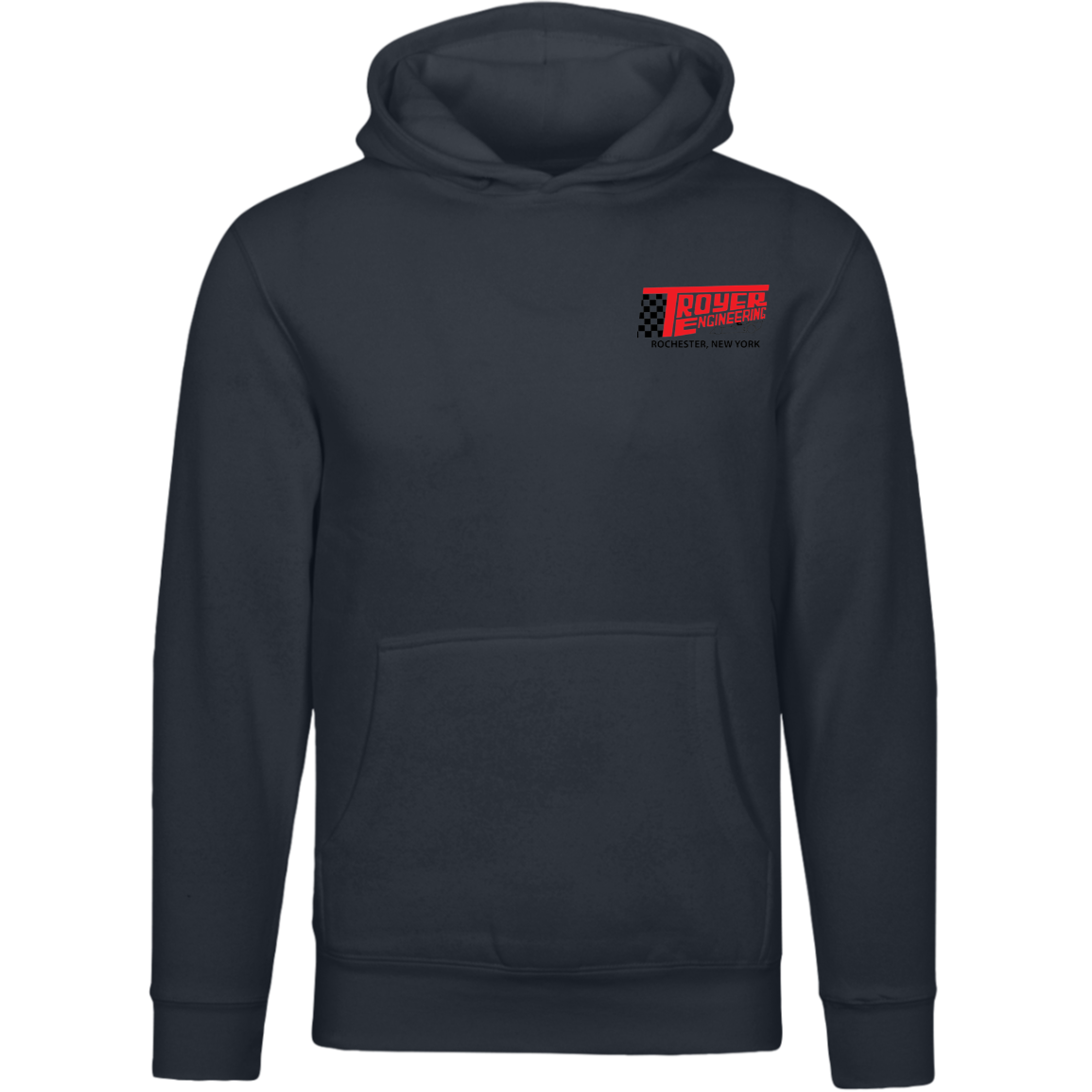 Troyer Engineering Hoodie Full Back