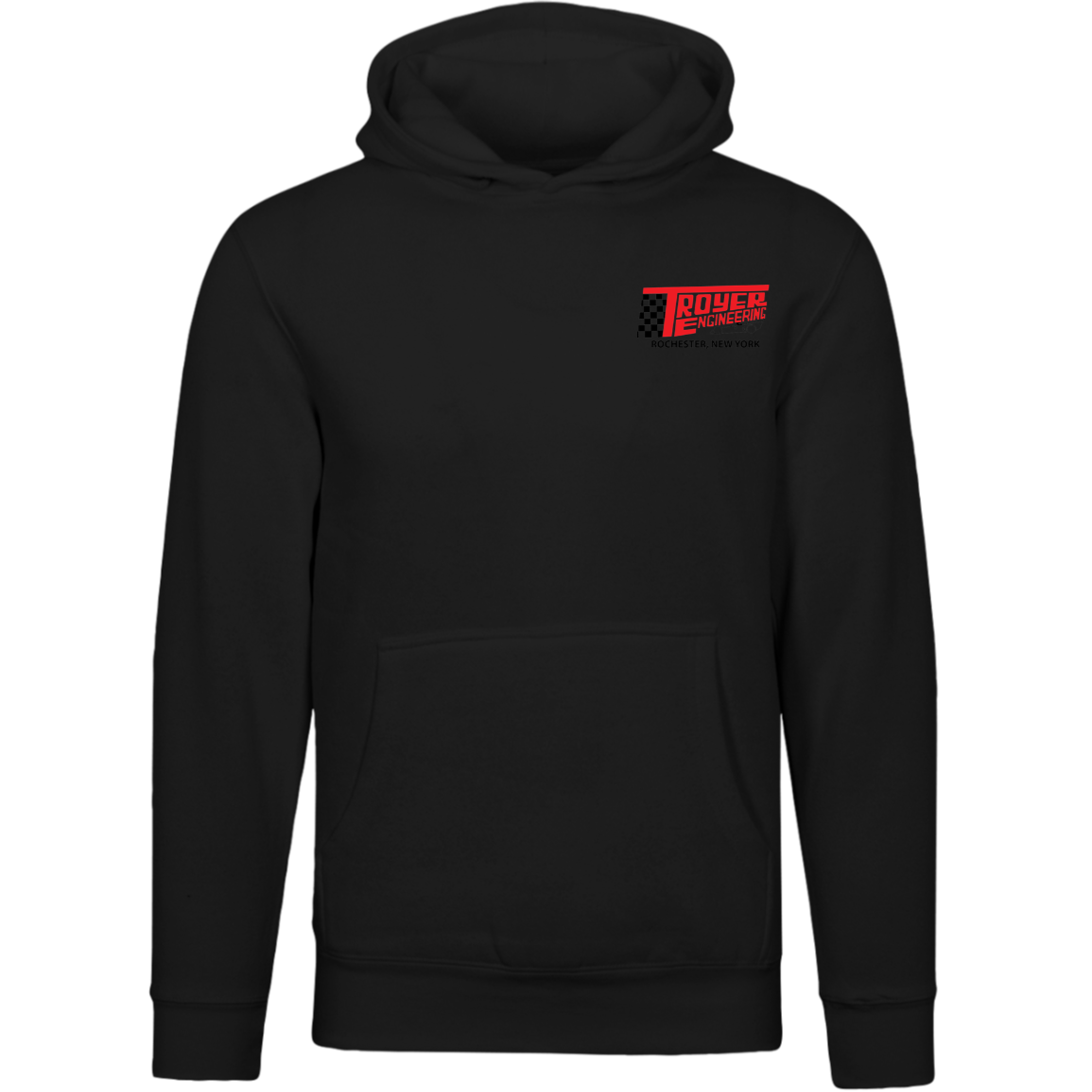 Troyer Engineering Hoodie Full Back