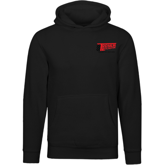 Troyer Engineering Hoodie Full Back