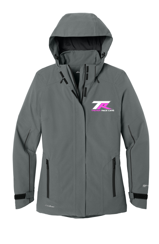 Eddie Bauer® Ladies WeatherEdge® Plus Insulated Jacket -Troyer Pink Logo