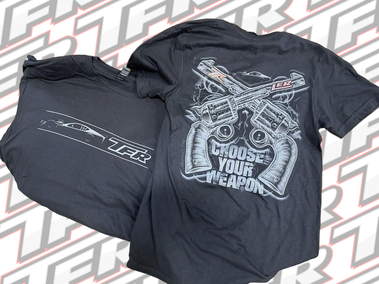 "Choose Your Weapon" T-Shirt - Limited Sizes Available!