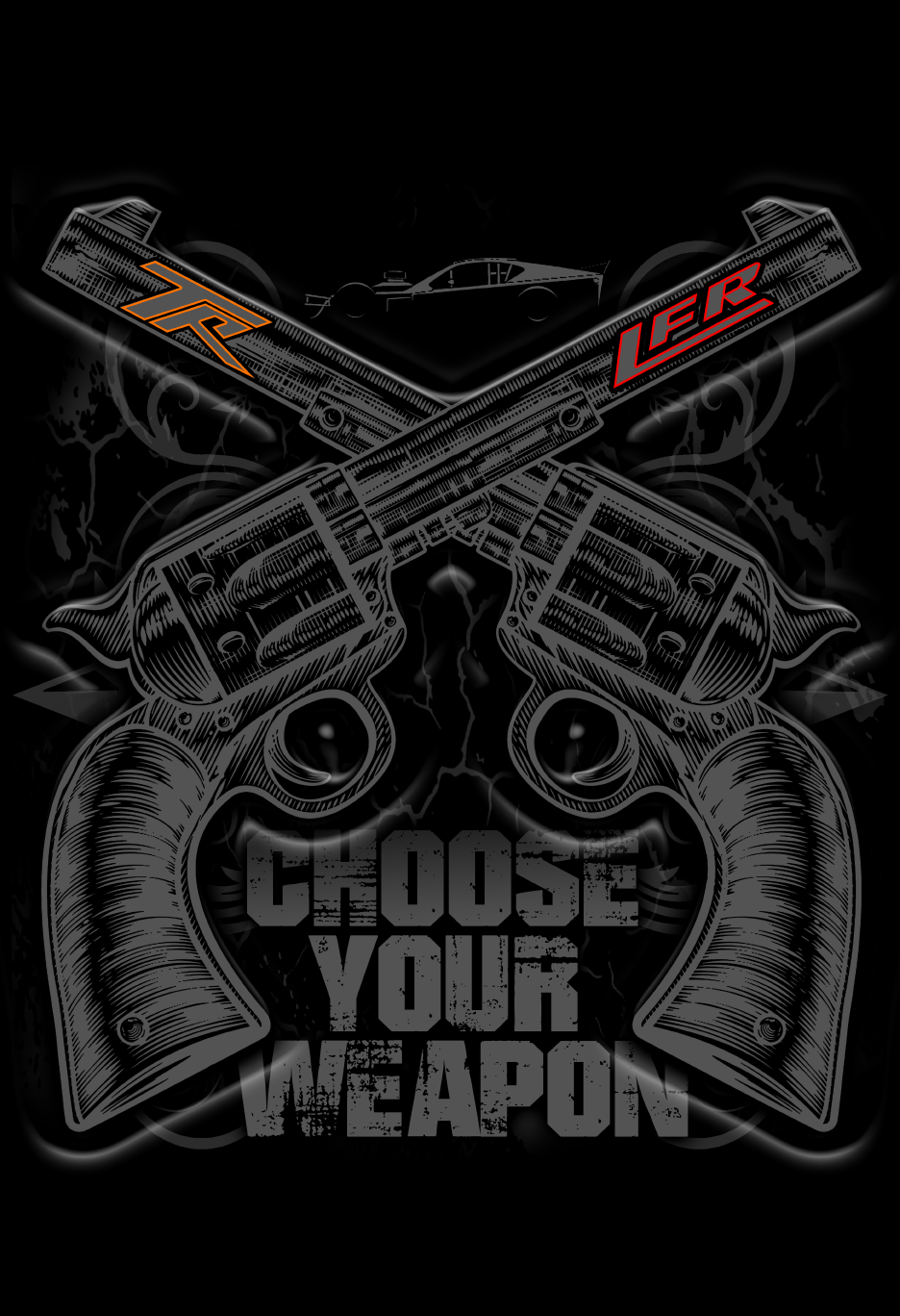 "Choose Your Weapon" T-Shirt - Limited Sizes Available!
